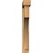 Ekena Millwork Westlake Block Rough Sawn Bracket w/ Offset Brace, Western Red Cedar, 6"W x 38"D x 44"H BKT0604X38X44WTL05RWR - alternate 2